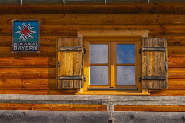 Mountain rescue station at Winklmoosalm