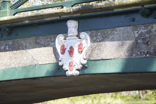 Adair family red hand of Ulster crest