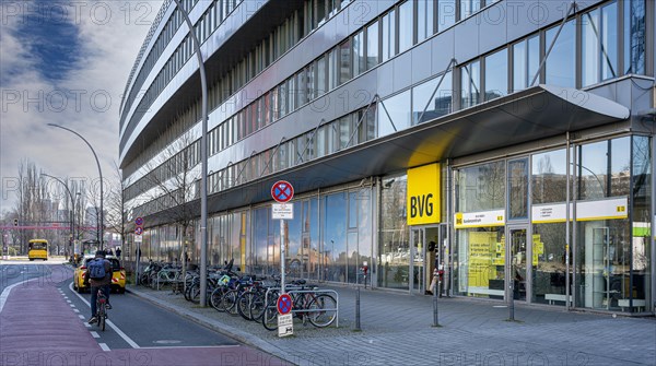 The BVG customer centre building on Holzmarktstrasse in Mitte