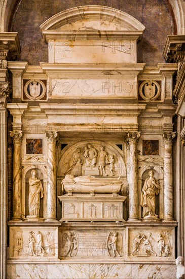 Funeral monument of Doge Alvise Mocenigo by Lorenzo Bregno