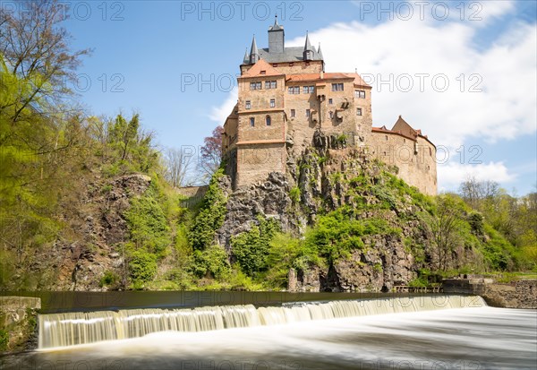 Kriebstein Castle with Zschopau