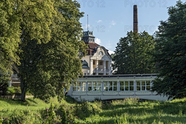 Hotel Badehof in Art Nouveau style with Wandelhalle