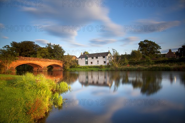 The red bridge over the river Teith became famous after Dr. Finlay s Casebook a BBC TV series was shot here