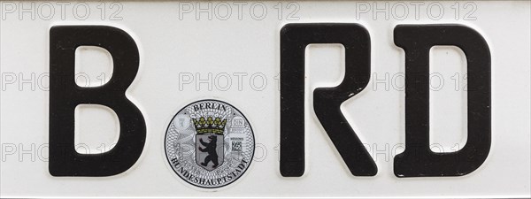 Number plate