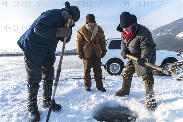 Ice fishing