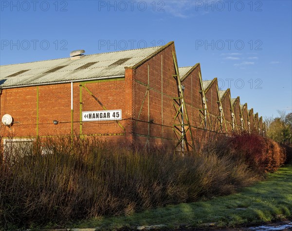 Hangar 45 building former RAF military base