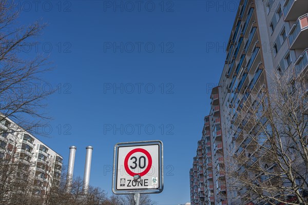 Speed limit 30 zone