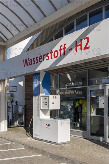 Hydrogen filling station in Holzmarktstrasse