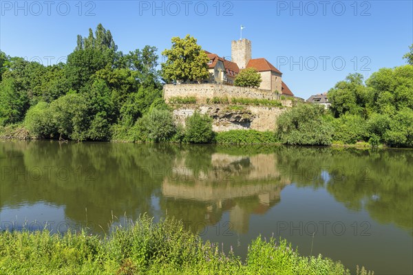 View across the Neckar to the castle