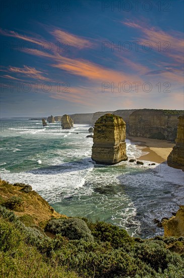 Rocky coast at Port Campell