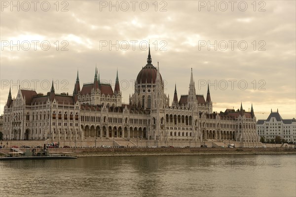 Parliament with Danube