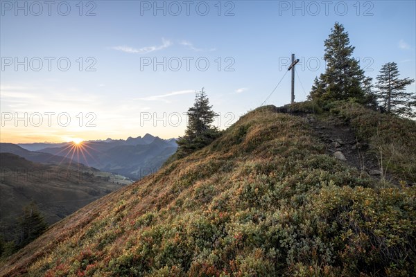 Sunrise on Portlakopf in autumn