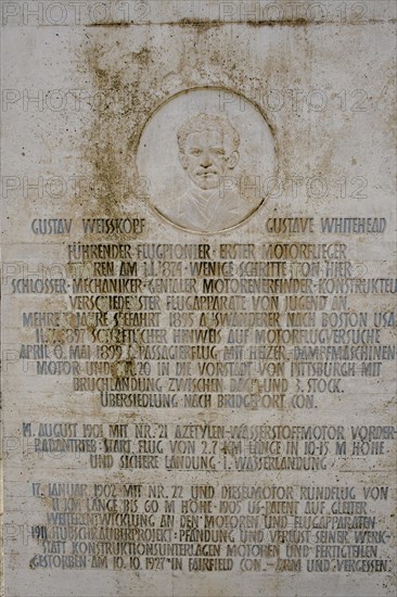 Gustav Weisskopf Monument