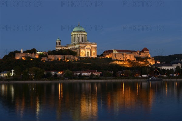 Basilica at dusk