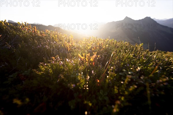 Sunrise on Portlakopf in autumn