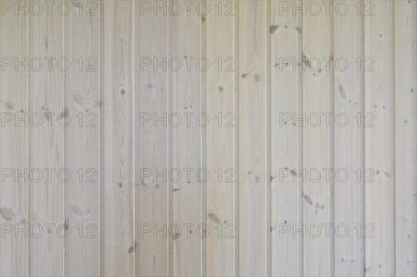 Wooden panels in holiday home