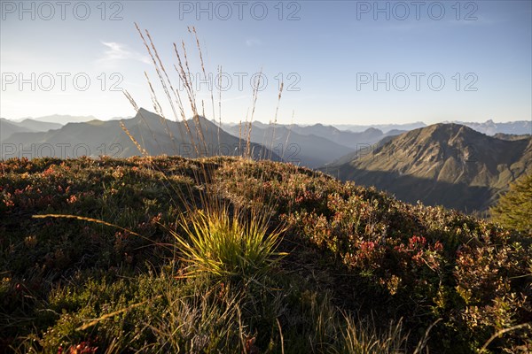 Sunrise on Portlakopf in autumn