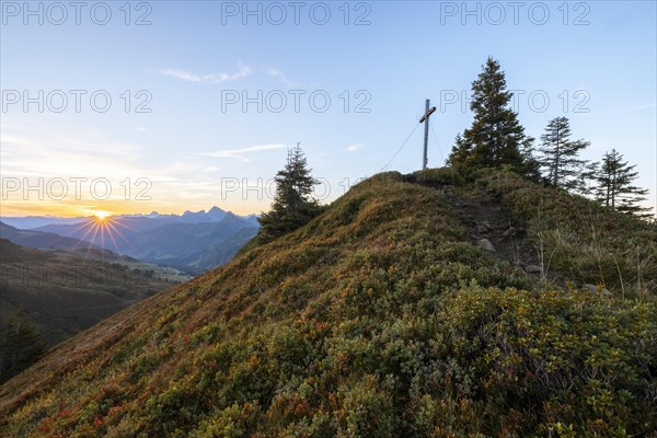 Sunrise on Portlakopf in autumn