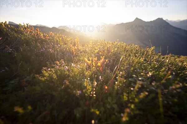 Sunrise on Portlakopf in autumn