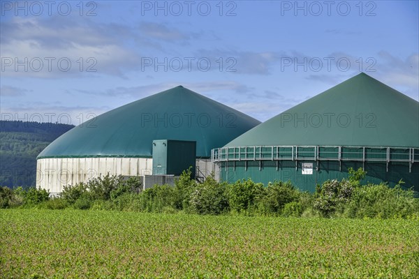 Biogas plant near Springe