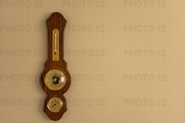 Barometer on the wall