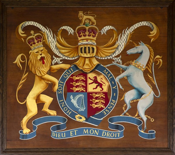 Royal Coat of Arms for Queen Elizabeth the Second