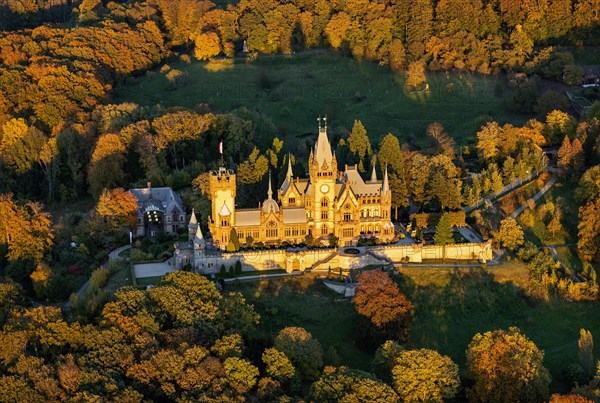 Drachenburg Castle from 1884