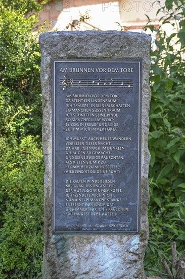 Memorial plaque