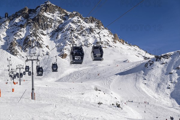 Michael Schumacher accident site at the top of the Sauliere between the Chamois