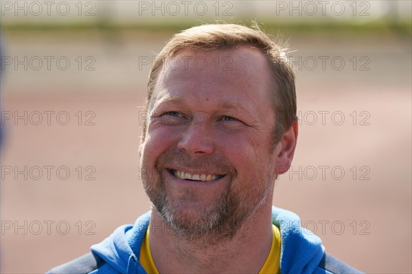 The Ukrainian national handball coach Slava Lochmann. Grosswallstadt