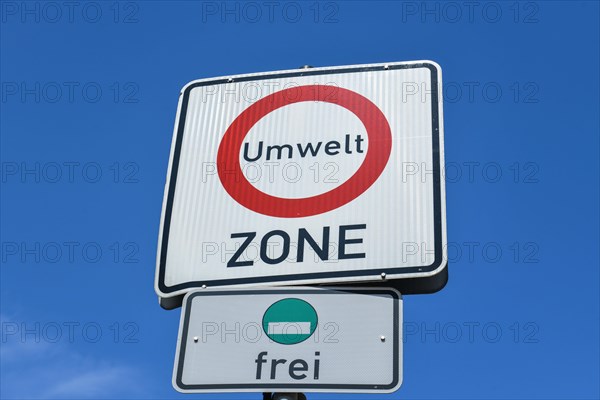 Traffic Sign Low Emission Zone