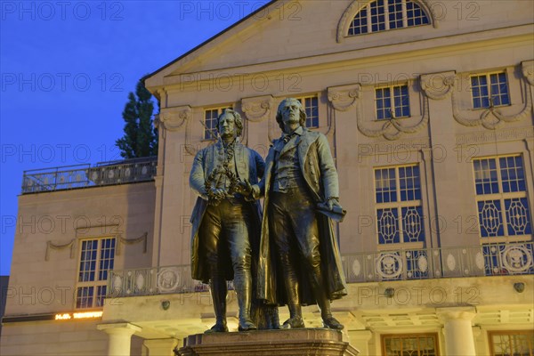 Goethe-Schiller Monument