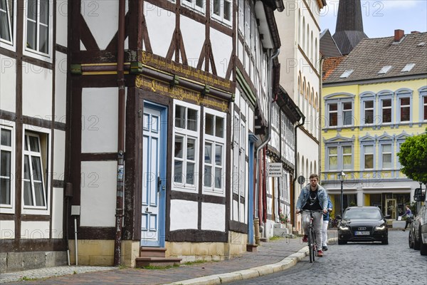 Half-timbered houses