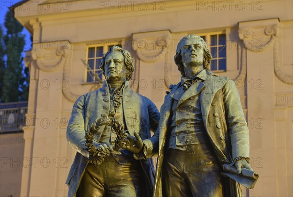 Goethe-Schiller Monument