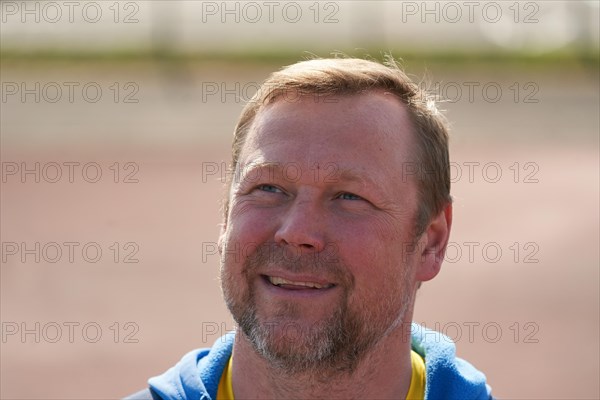 The Ukrainian national handball coach Slava Lochmann. Grosswallstadt