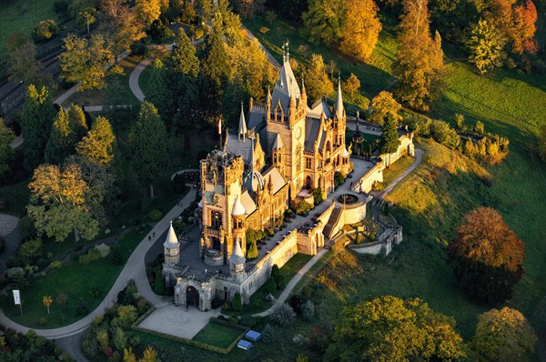 Drachenburg Castle from 1884