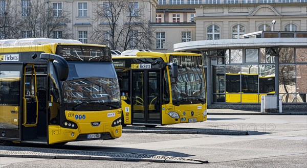 Terminal stop for Berliner Verkehrsbetriebe buses at Zoo station