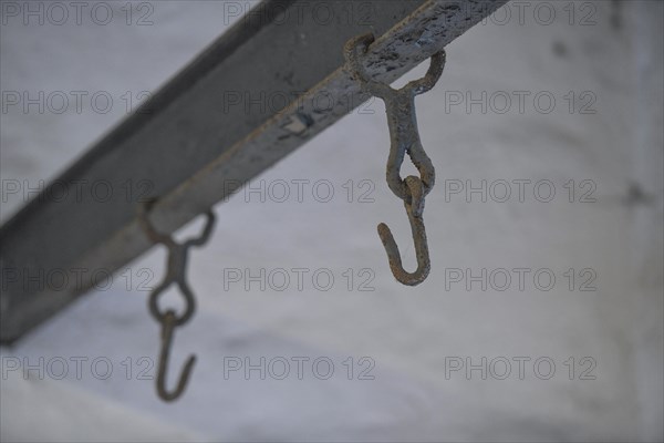 Gallows hook of the execution site