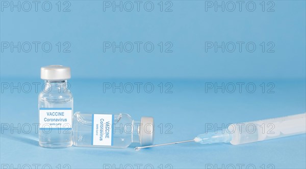 Conceptual photo for worldwide pandemic vaccination