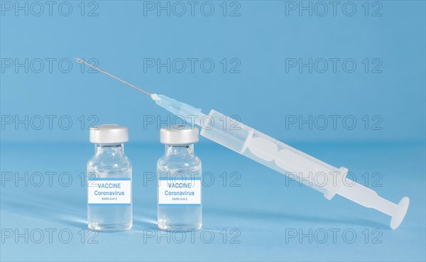 Conceptual photo for worldwide pandemic vaccination
