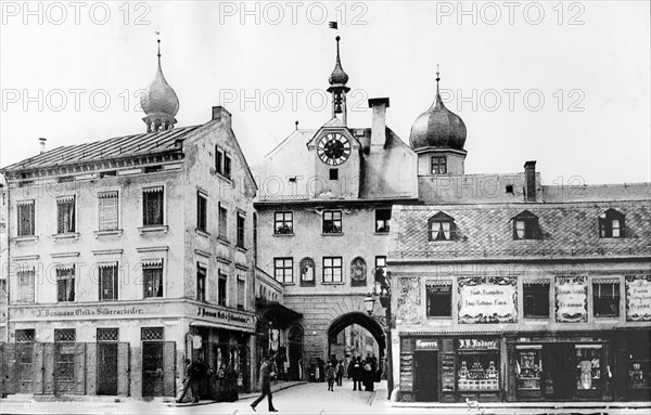 Mittertor from Ludwigsplatz