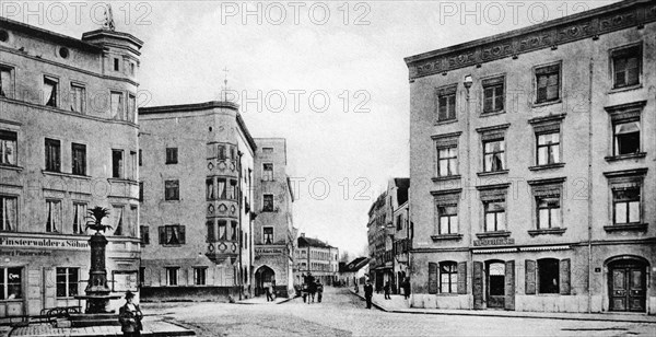 Ludwigsplatz and Kaiserstrasse