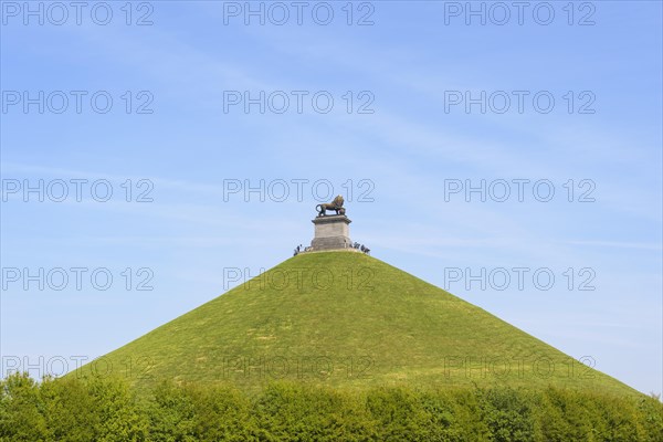 The Lion Hill at Waterloo battlefield