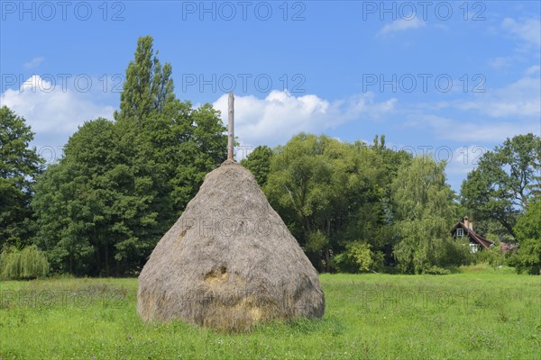 Traditional Spreewald hay bale