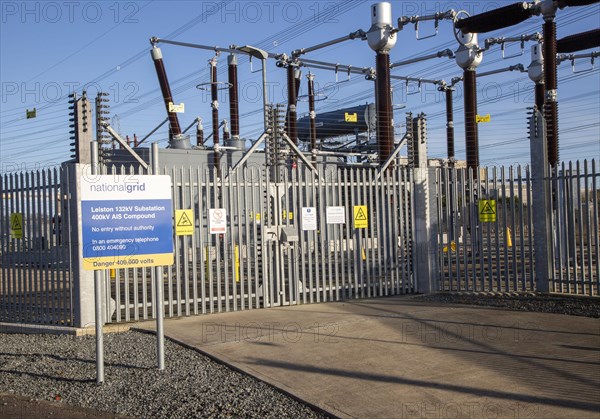 Inner Gabbard Offshore wind farm electricity substation