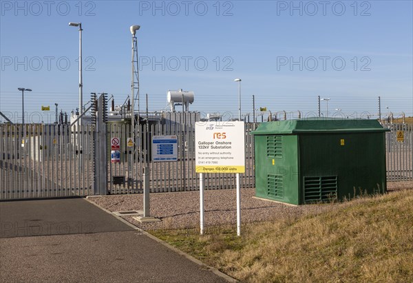 Galloper Onshore electricity substation for offshore wind farm