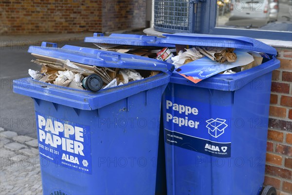 Waste paper bins from Alba