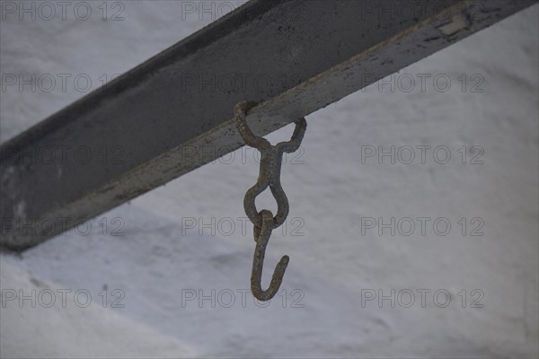 Gallows hook of the execution site