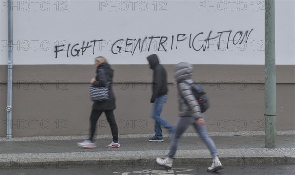 Graffiti against gentrification