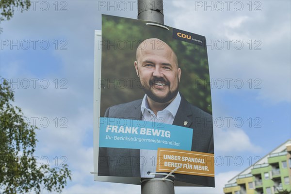 Election poster Frank Bewig